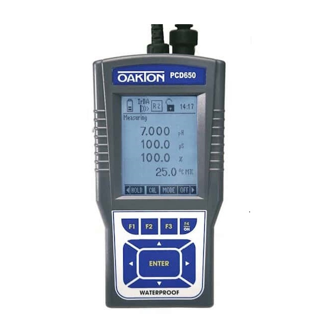 oakton-pcd-650-waterproof-pH-mV-Ion-multiparameter-meter-and-probes-35434-00